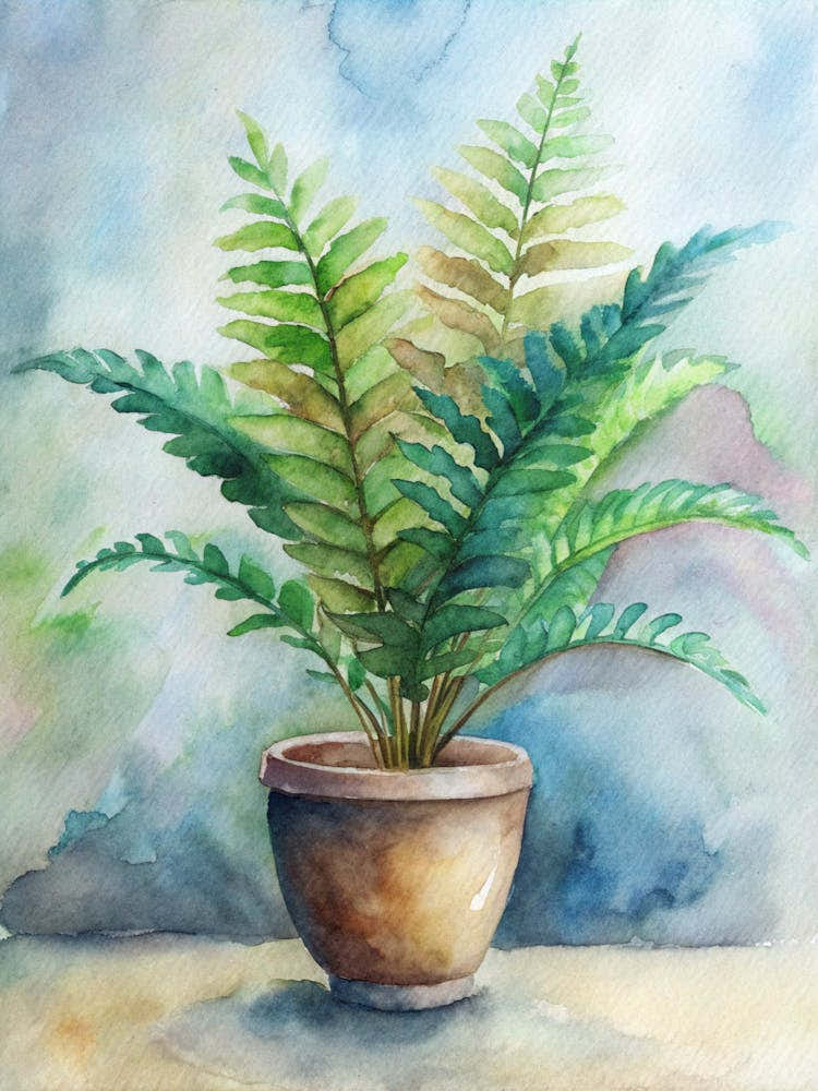 Fern In A Pot 2