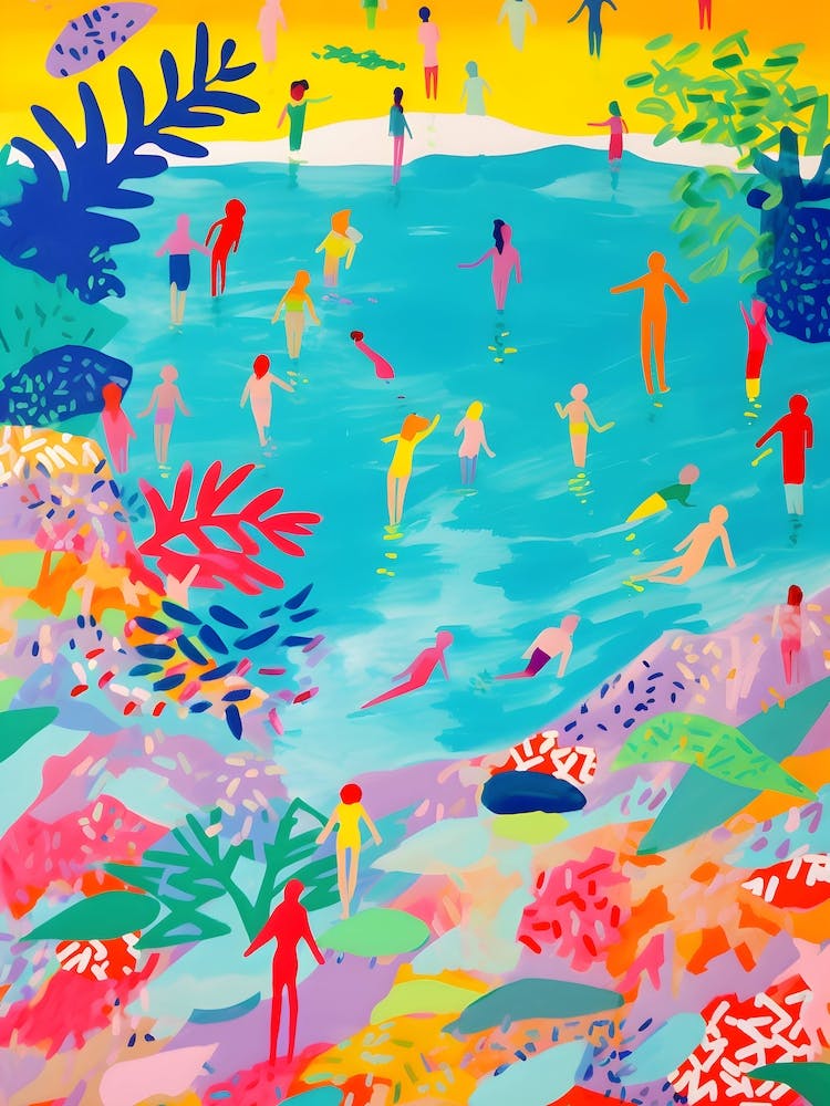 People At The Beach