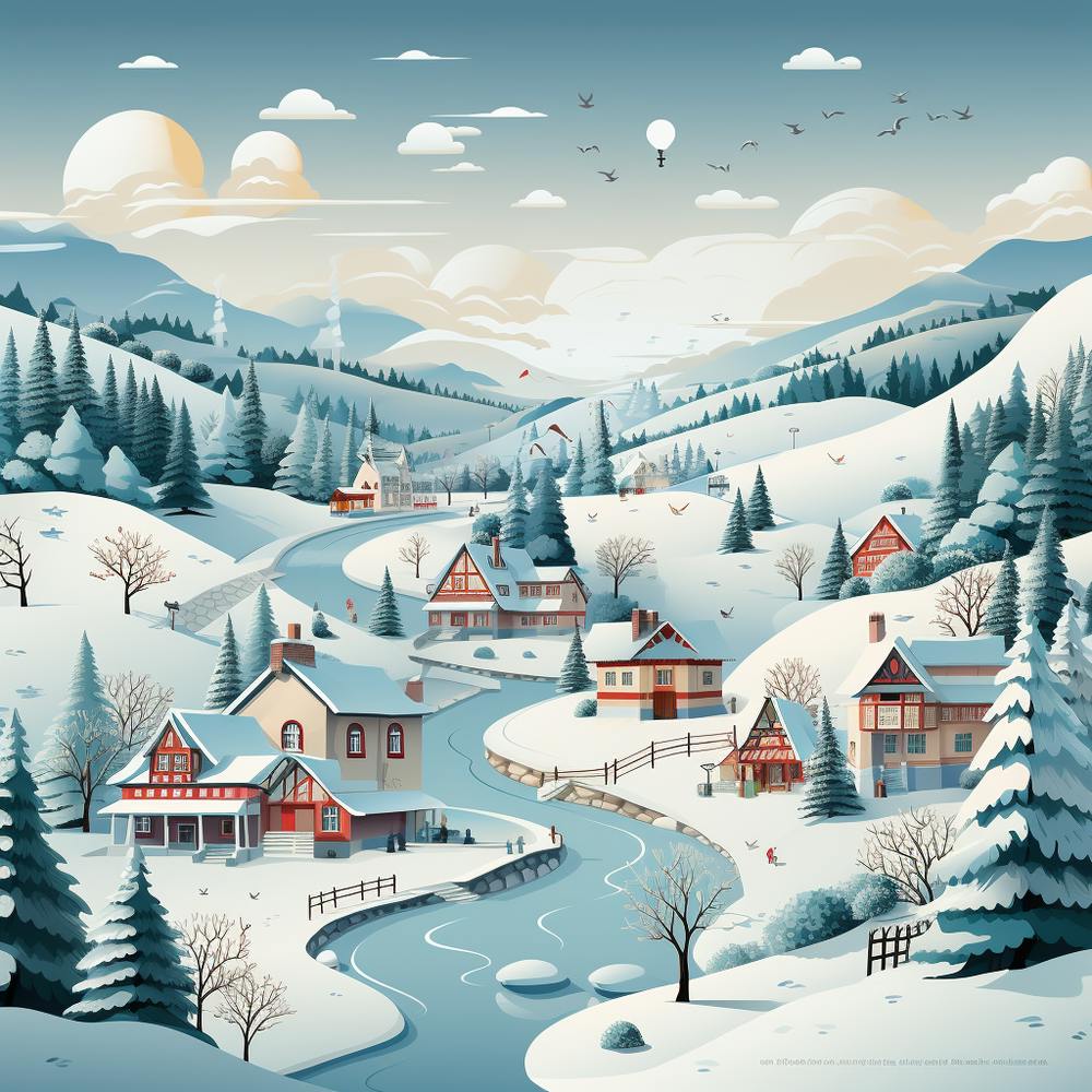 Winterdorf zu Weihnachten 3