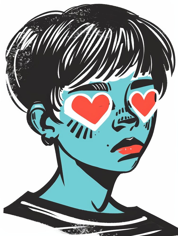 Boy With Heart Eyes