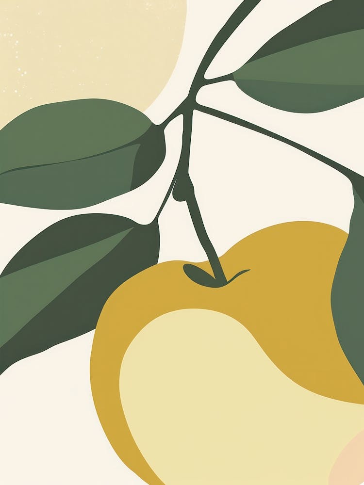 Apples Close Up Illustration 3