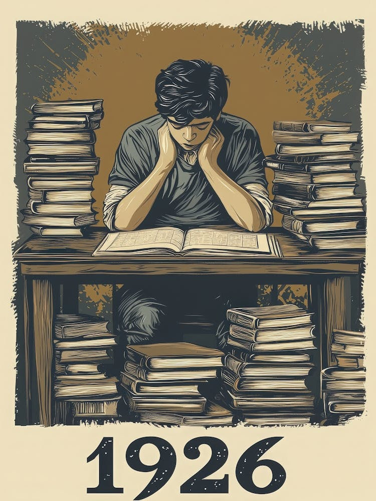 Aihrgdesign A Vintage Education Poster Marking The First Sat 3