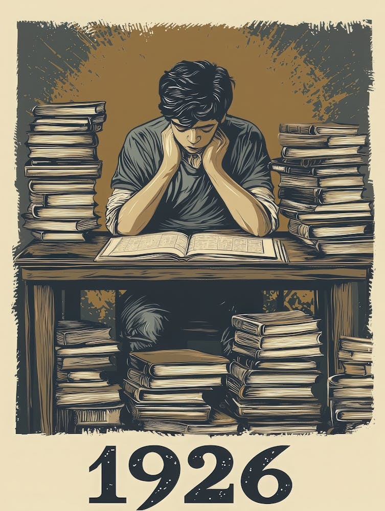 Aihrgdesign A Vintage Education Poster Marking The First Sat 3