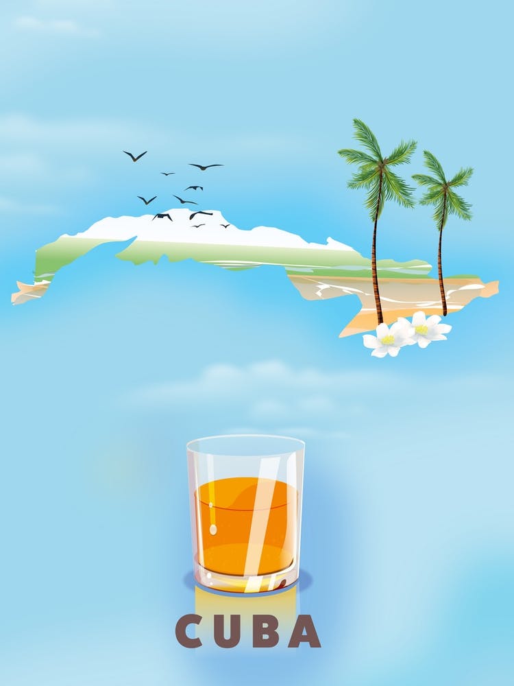 Cuba Travel poster