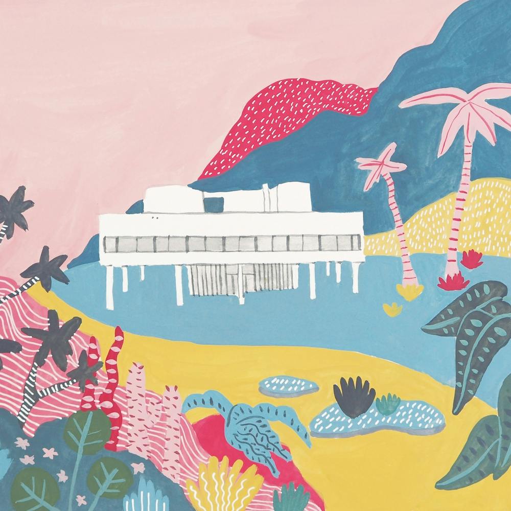 Le Corbusier Villa Savoye Square