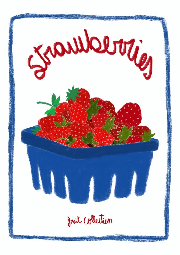 Strawberries Fruit Collection