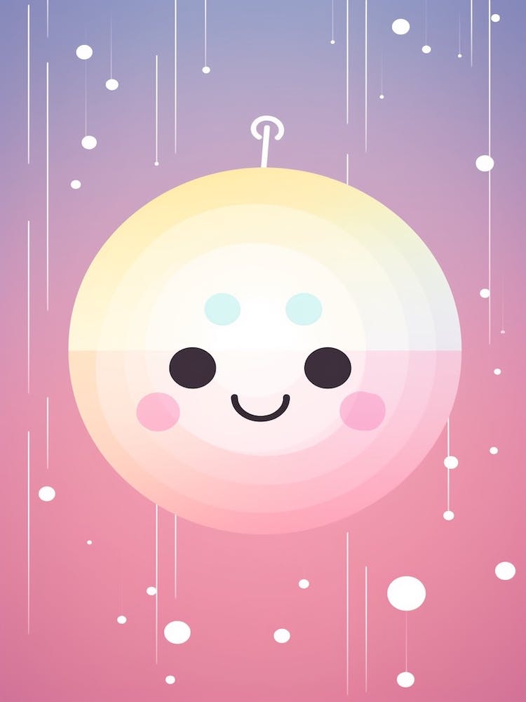 Little Planet Kawaii Illustration 1