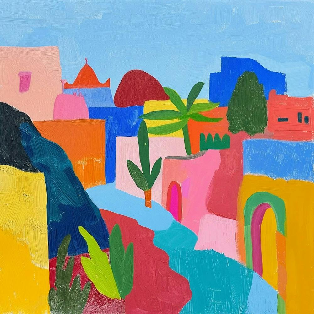 Abstract Travel Collection Morocco 3