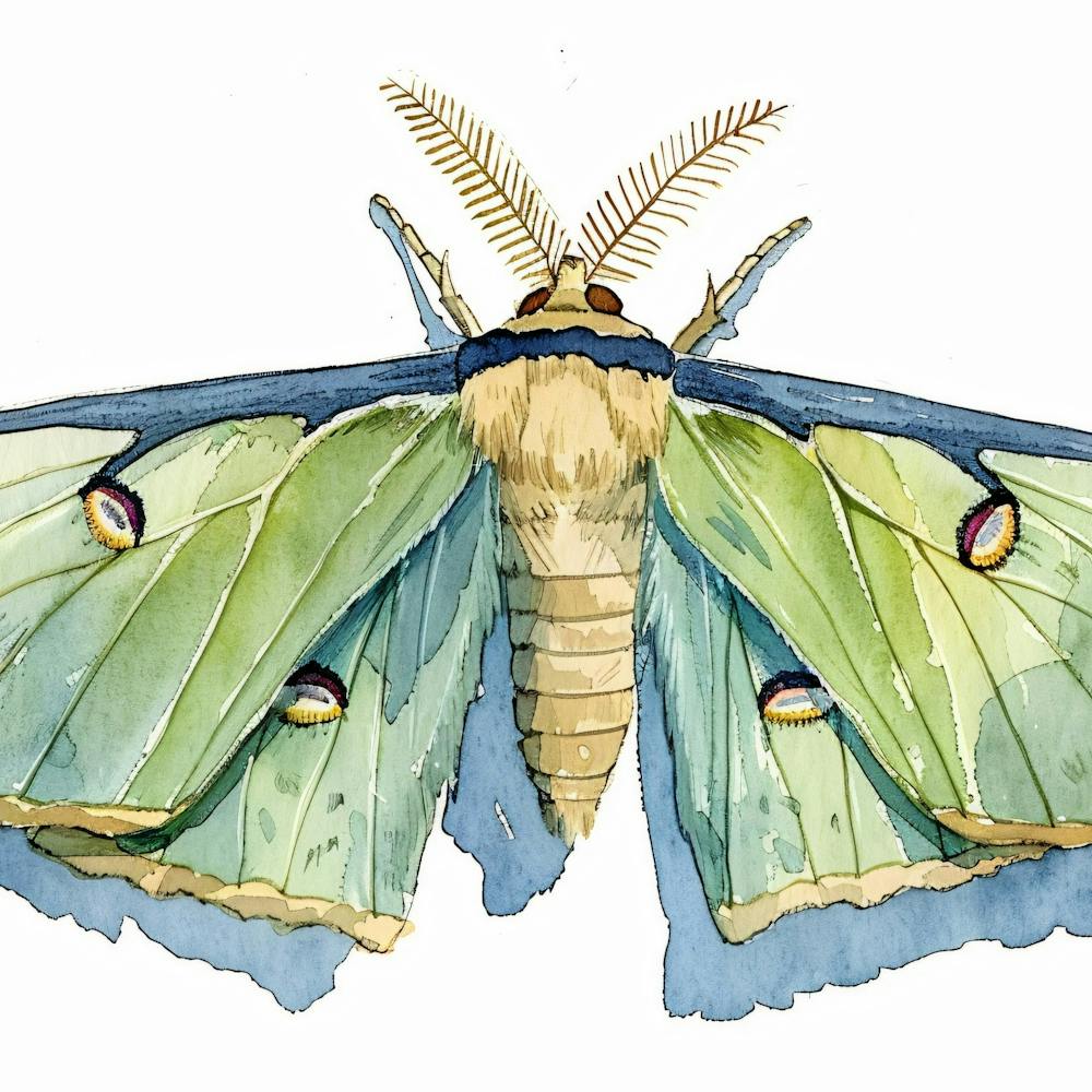 Moth Painting