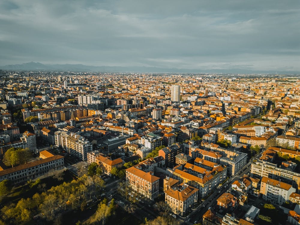 Photo Cityscape of Milan City
