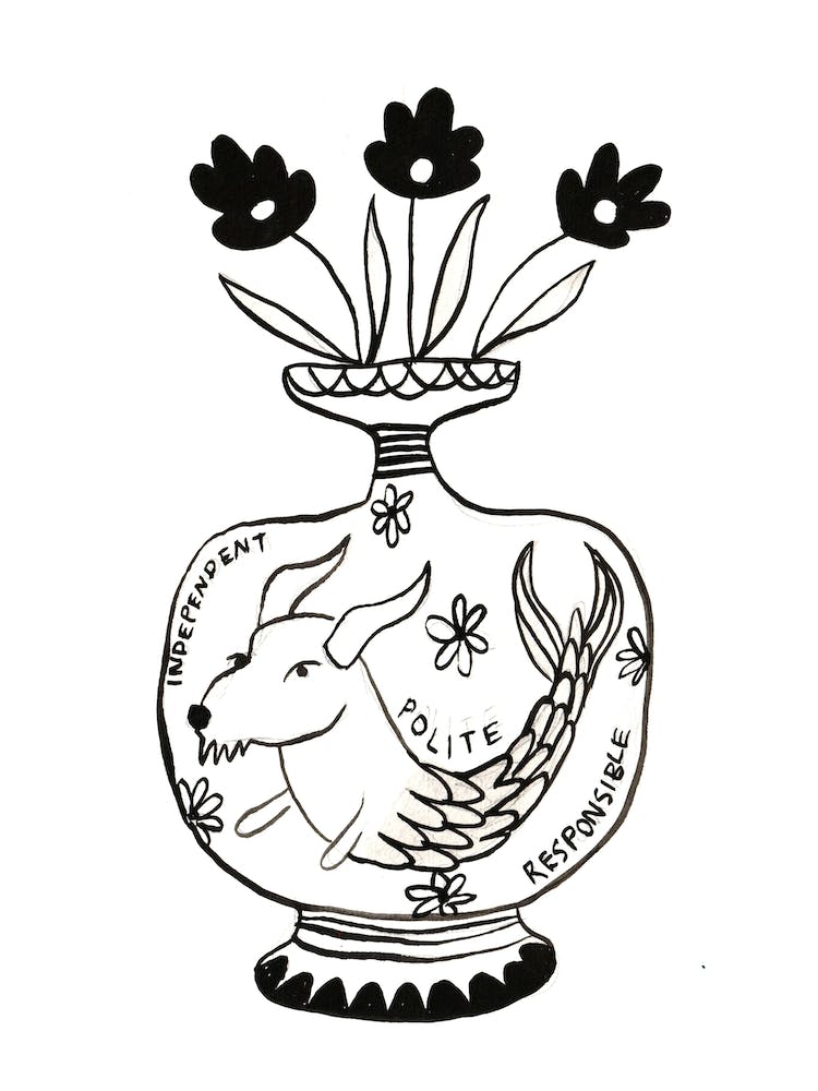 Capricorn Vase