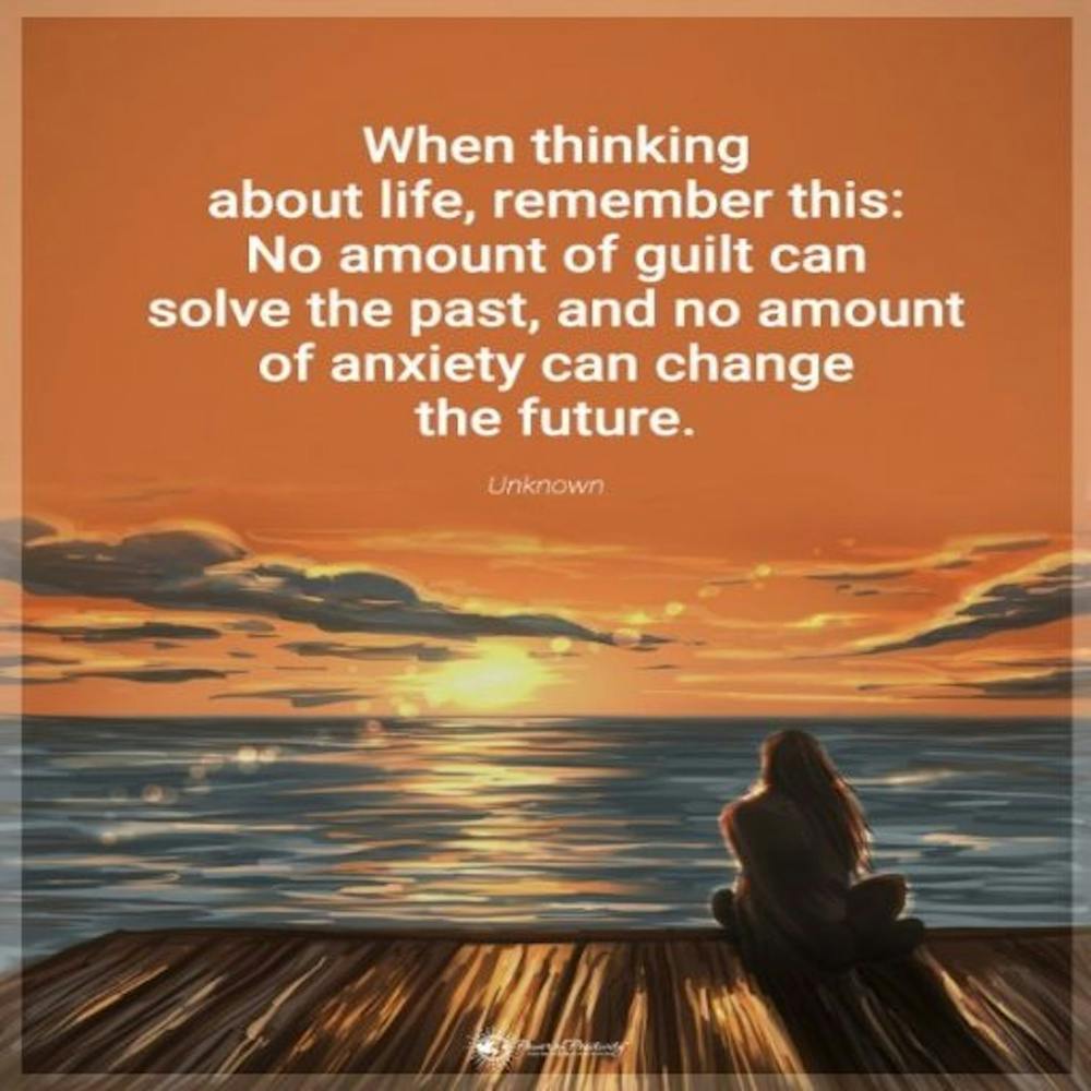 When Thinking About Life Quote