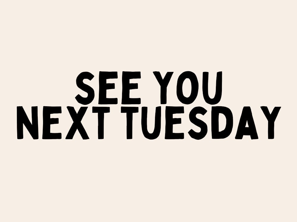 See You Next Tuesday | Black and Cream