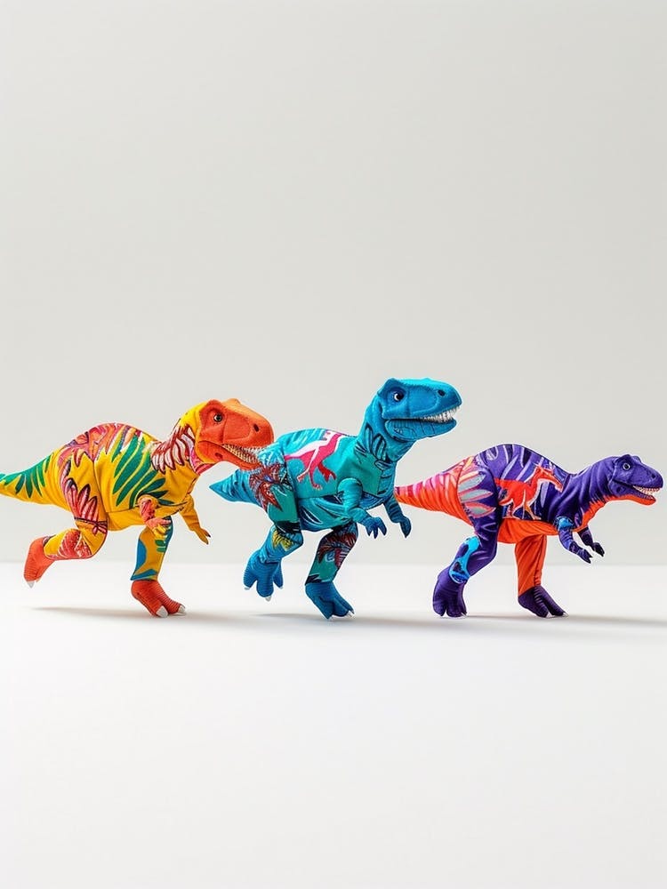 Toy Dinosaur Running 2