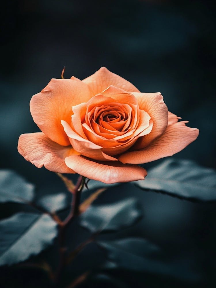 Orange Rose 11