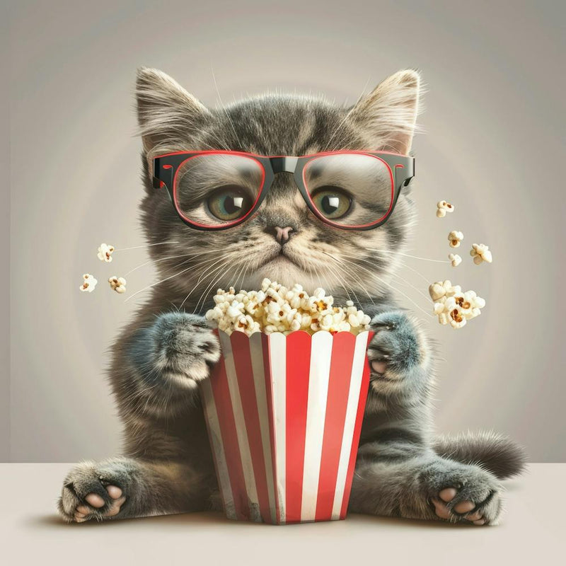 Cat In Glasses 8