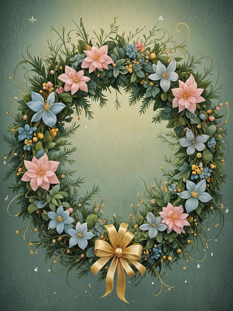 Floral Wreath no1