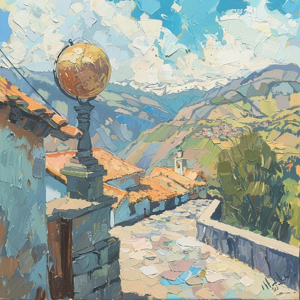 Street In The Mountains