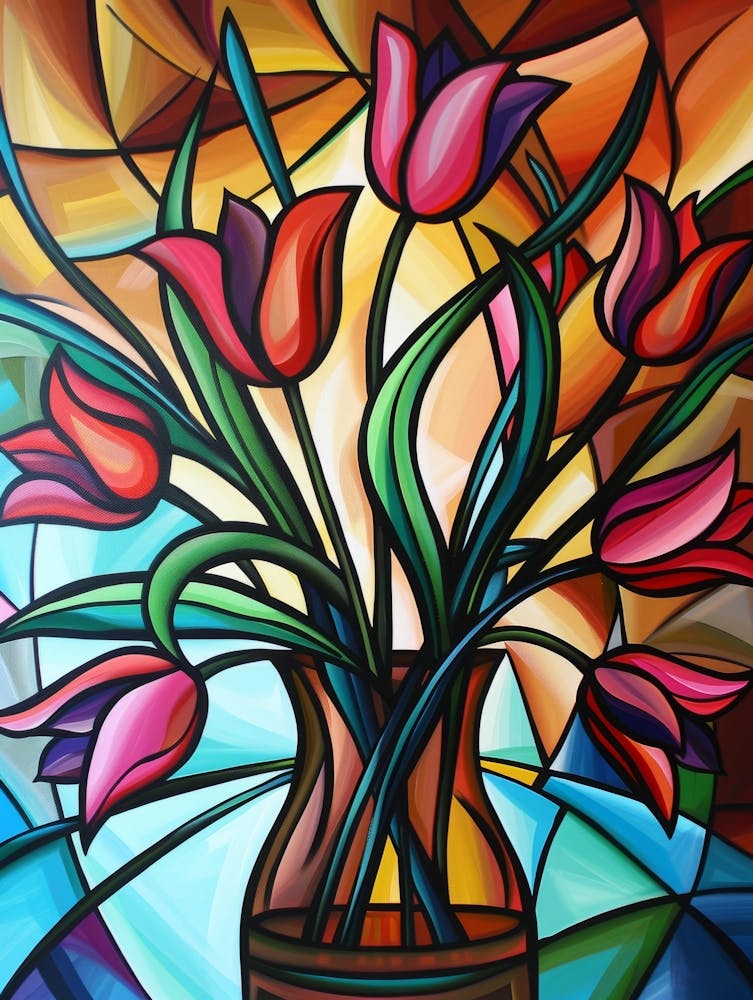 Tulips In A Vase 31