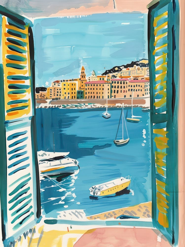 Travel Poster Happy Places Marseille 2