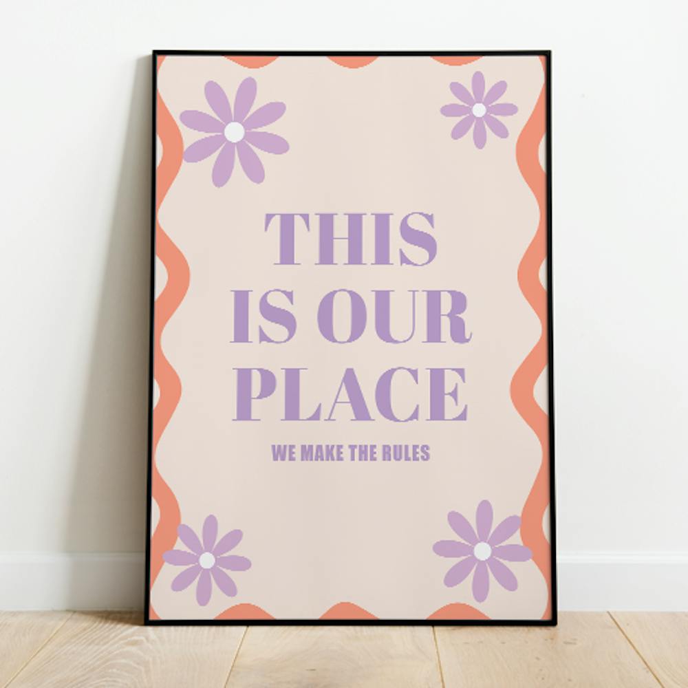 This Is Our Place Print