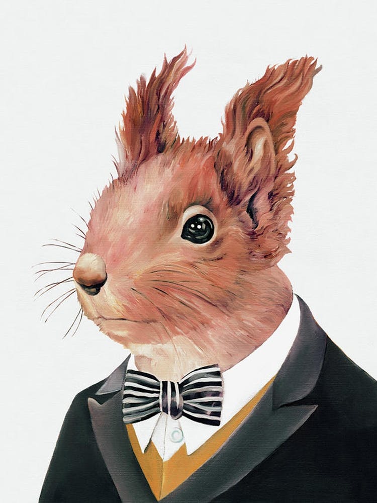 Squirrel In A Suit