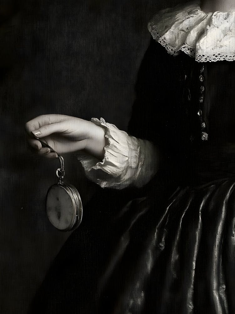 Lady With A Pocket Watch