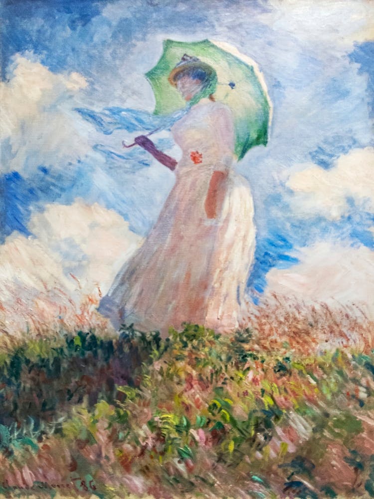 Madame Monet And Her Son (1875), Claude Monet