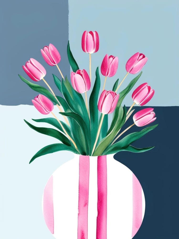 Pink Tulips 5