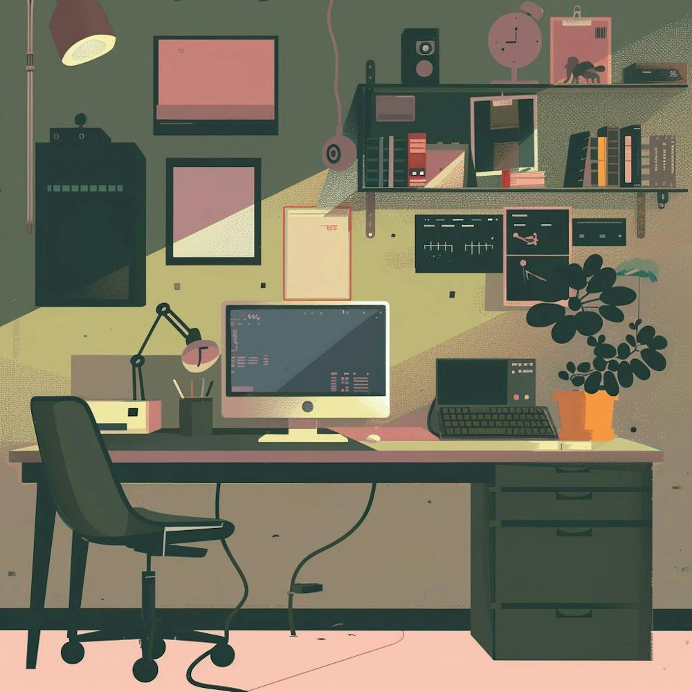 A Flat Design Lofi Illustration 1718804468 2