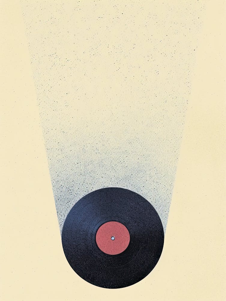 Vinyl Addiction Vinyl Poster