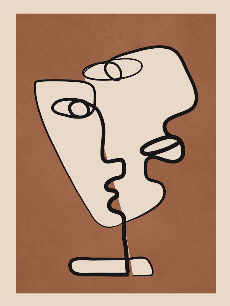 Interwoven Faces 3