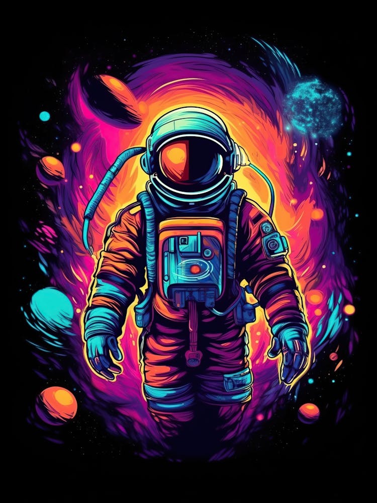 Astronaut In Space 20