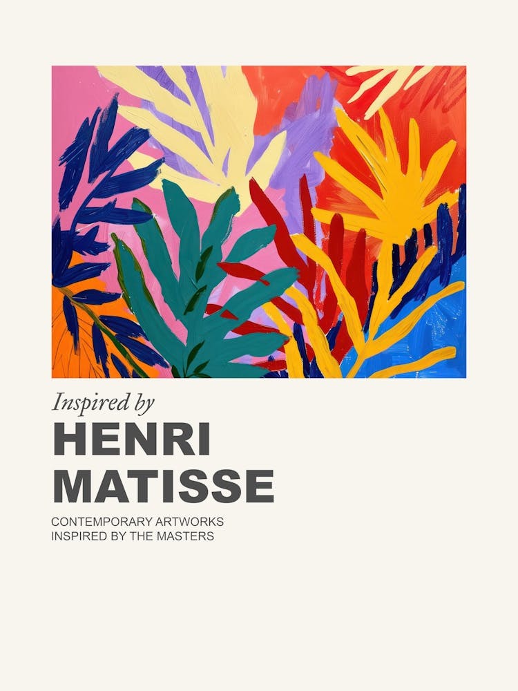 Museum Poster Inspired By Henri Matisse 15