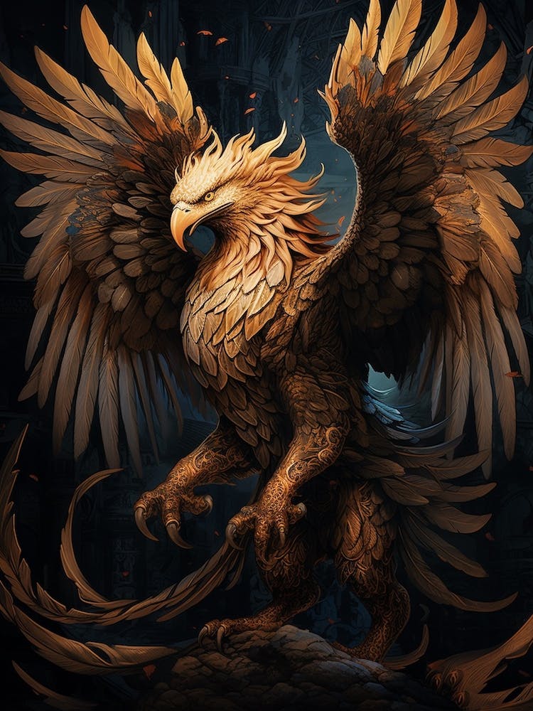 Griffin Digital Painting 1