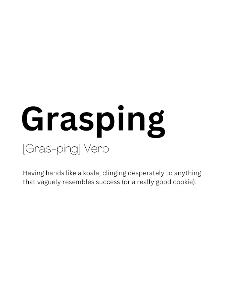 Grasping Definition Meaning