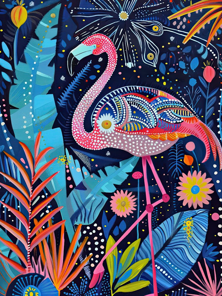 Jungle Glow Matisse Style