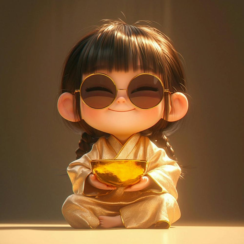 Little Girl In Sunglasses