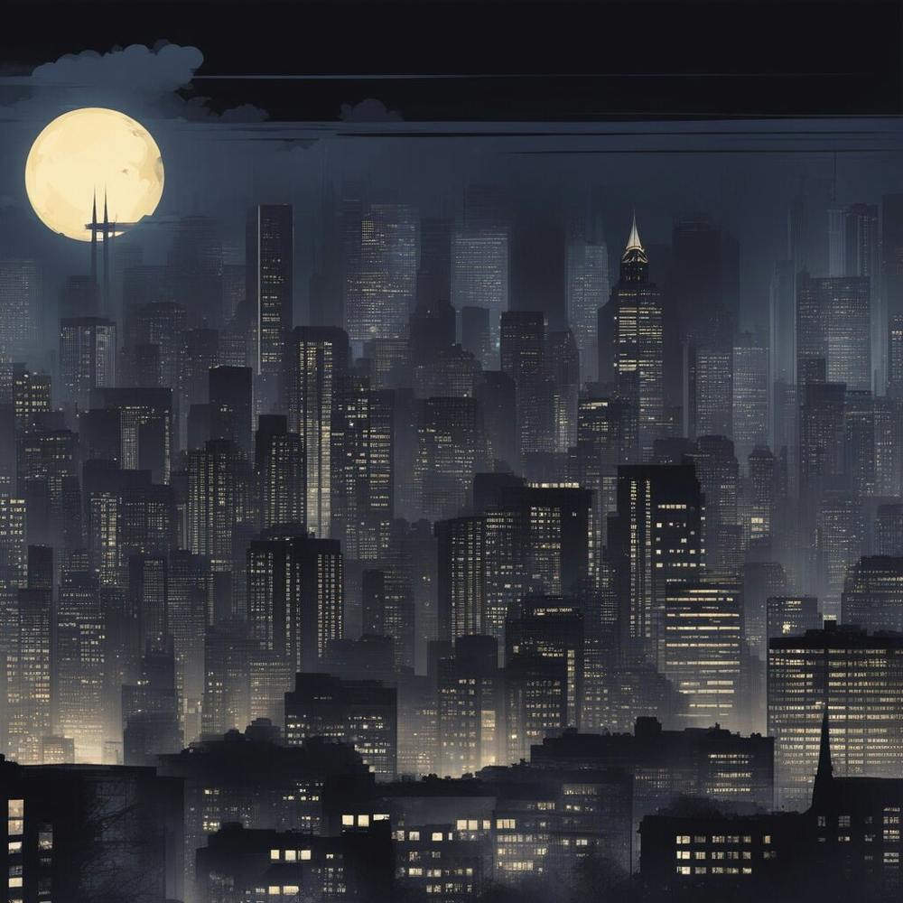 Cityscape At Night