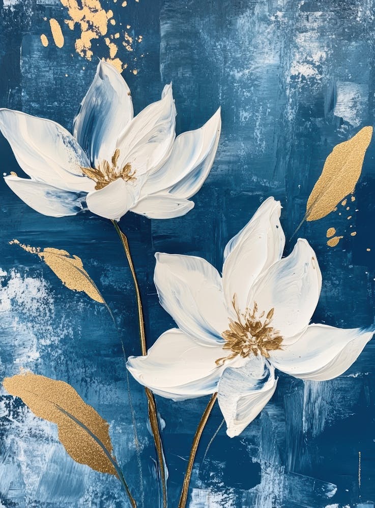 White Lotus Flowers