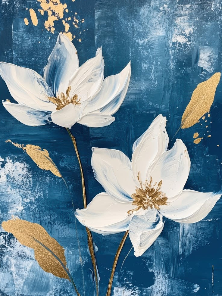 White Lotus Flowers