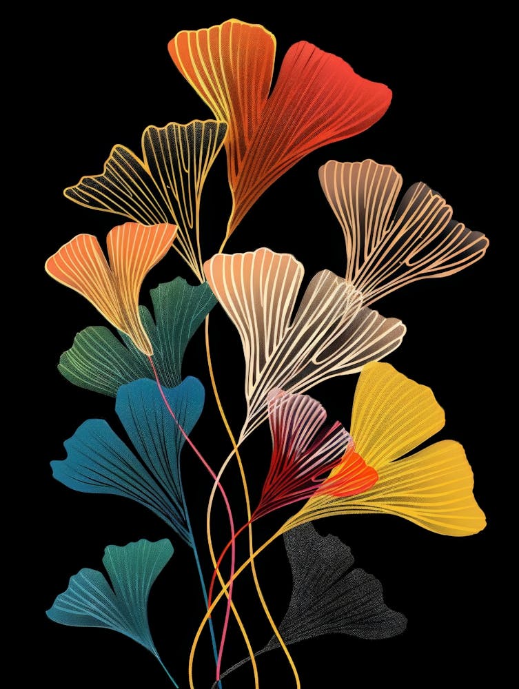 Ginkgo Leaves 38