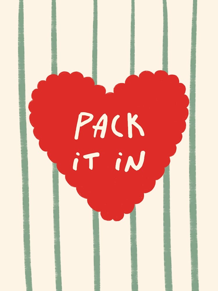 Pack It In - Green and Red