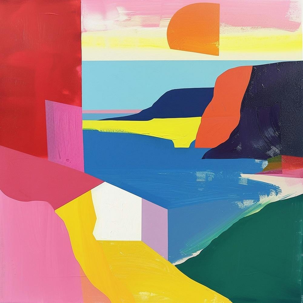 Abstract Travel Collection Virgin Islands Uk 1