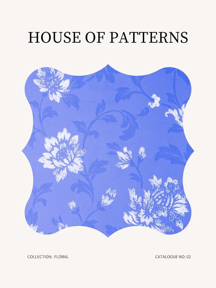Floral Pattern Poster 2