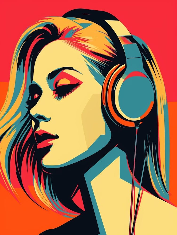 Sound Washington Retro Pop Art 1