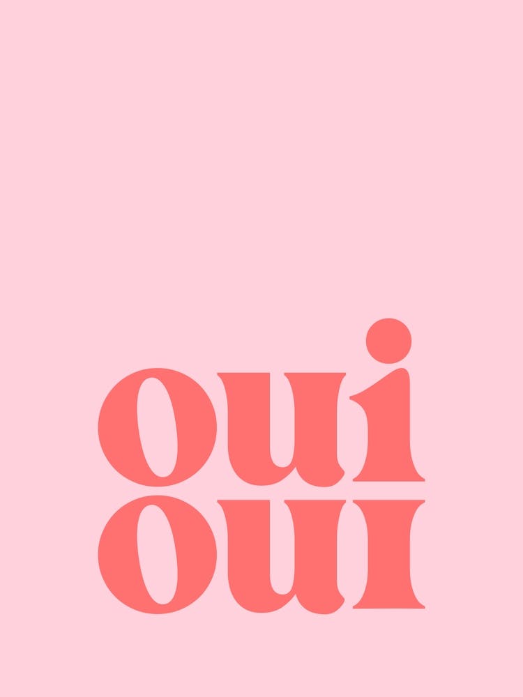 Oui Oui - Pink & Red Bathroom