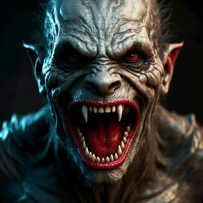 Demon With Fangs