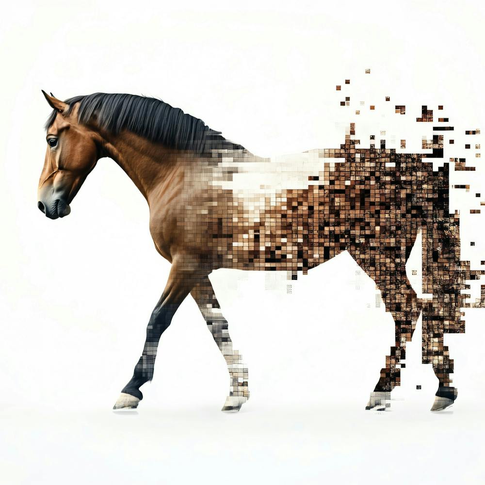 Pixel Horse