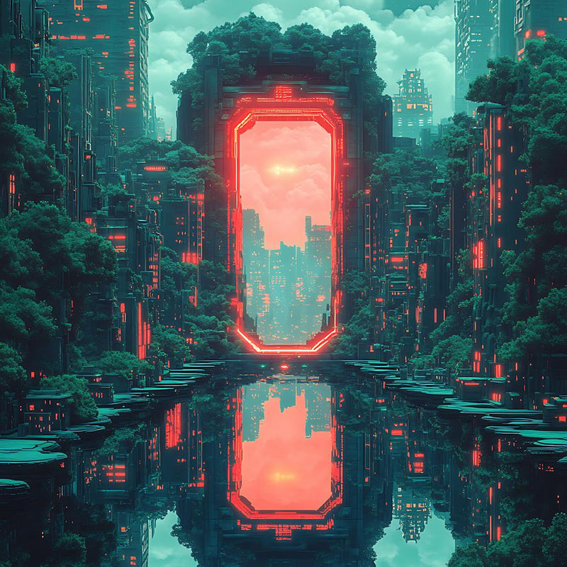 Alien Jungle Meets Future City